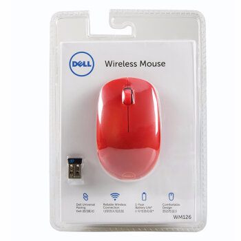 戴尔（DELL）WM126 戴尔无线光电鼠标